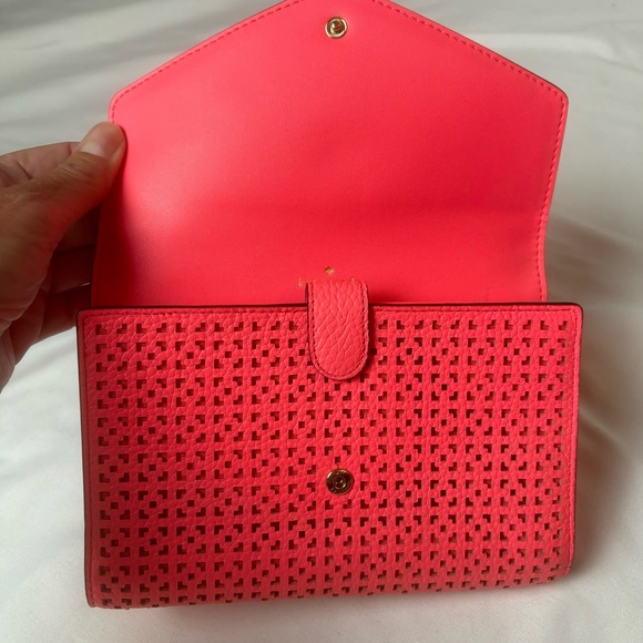 Kate Spade Winni Wakefield Lane Convertible Crossbody Surprise Coral WLRU2941 - Picture 4 of 9